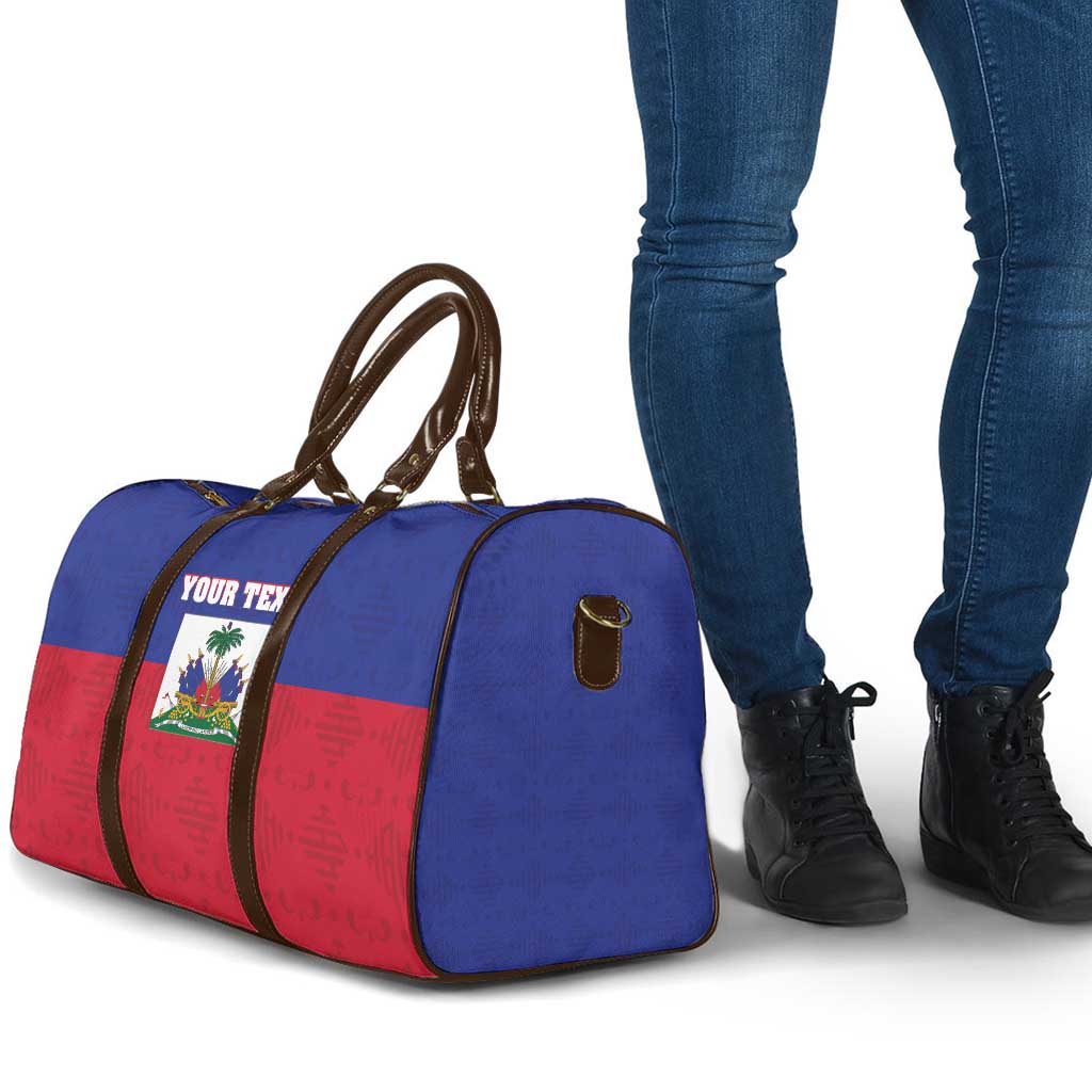 Custom Haiti Football Travel Bag Les Grenadiers 2026 Back to the World Cup - Wonder Print Shop