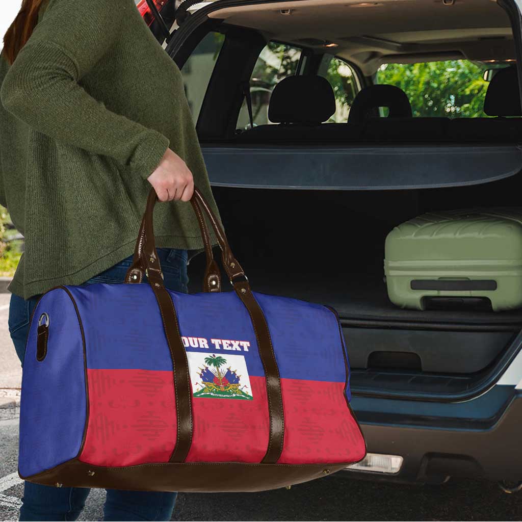 Custom Haiti Football Travel Bag Les Grenadiers 2026 Back to the World Cup - Wonder Print Shop