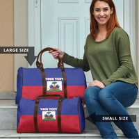 Custom Haiti Football Travel Bag Les Grenadiers 2026 Back to the World Cup - Wonder Print Shop