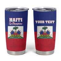 Custom Haiti Football Tumbler Cup Les Grenadiers 2026 Back to the World Cup - Wonder Print Shop