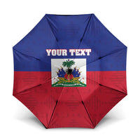 Custom Haiti Football Umbrella Les Grenadiers 2026 Back to the World Cup - Wonder Print Shop