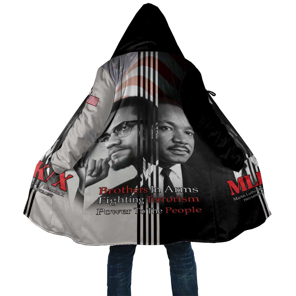 Martin Luther King And Malcolm X Cloak Two Minds One Movement - Wonder Print Shop