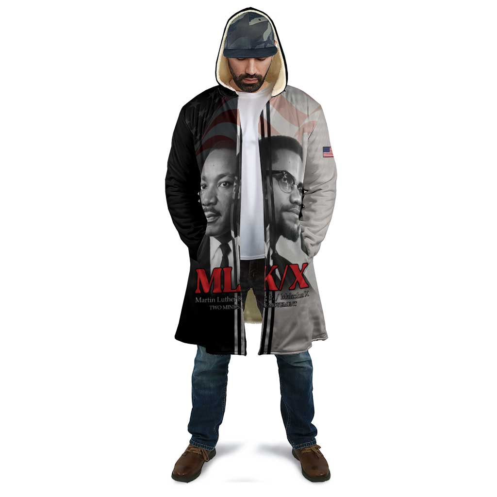 Martin Luther King And Malcolm X Cloak Two Minds One Movement - Wonder Print Shop