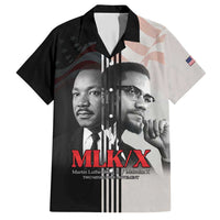 Martin Luther King And Malcolm X Hawaiian Shirt Two Minds One Movement - Wonder Print Shop