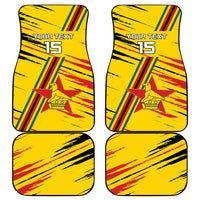 Custom Zimbabwe Football Car Mats Go Warriors