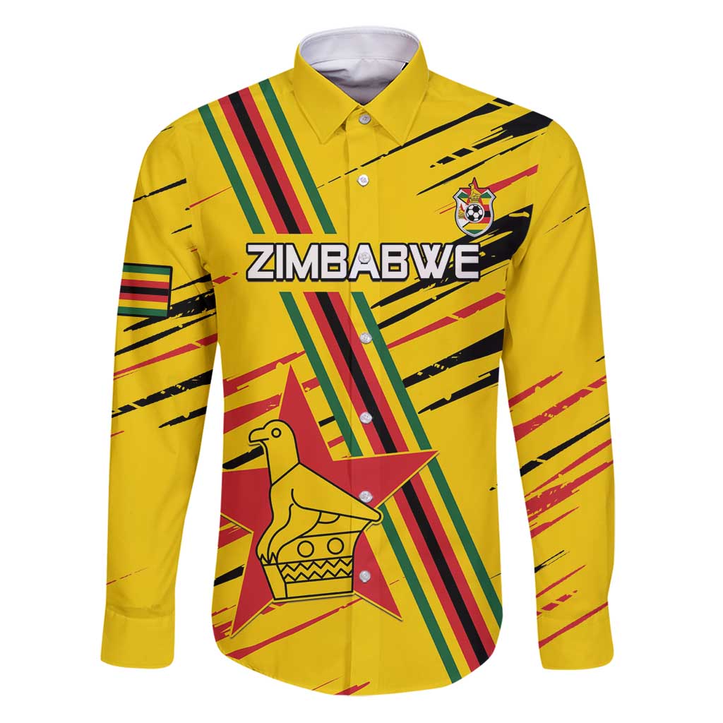 Custom Zimbabwe Football Family Matching Puletasi and Hawaiian Shirt Go Warriors