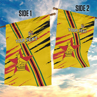 Custom Zimbabwe Football Garden Flag Go Warriors