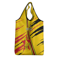 Custom Zimbabwe Football Grocery Bag Go Warriors