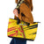 Custom Zimbabwe Football Leather Tote Bag Go Warriors