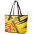 Custom Zimbabwe Football Leather Tote Bag Go Warriors