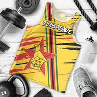 Custom Zimbabwe Football Men Tank Top Go Warriors