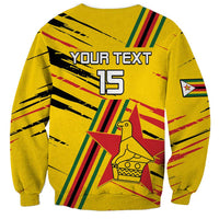 Custom Zimbabwe Football Sweatshirt Go Warriors