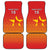 Custom Zimbabwe Cricket Car Mats Go Chevrons