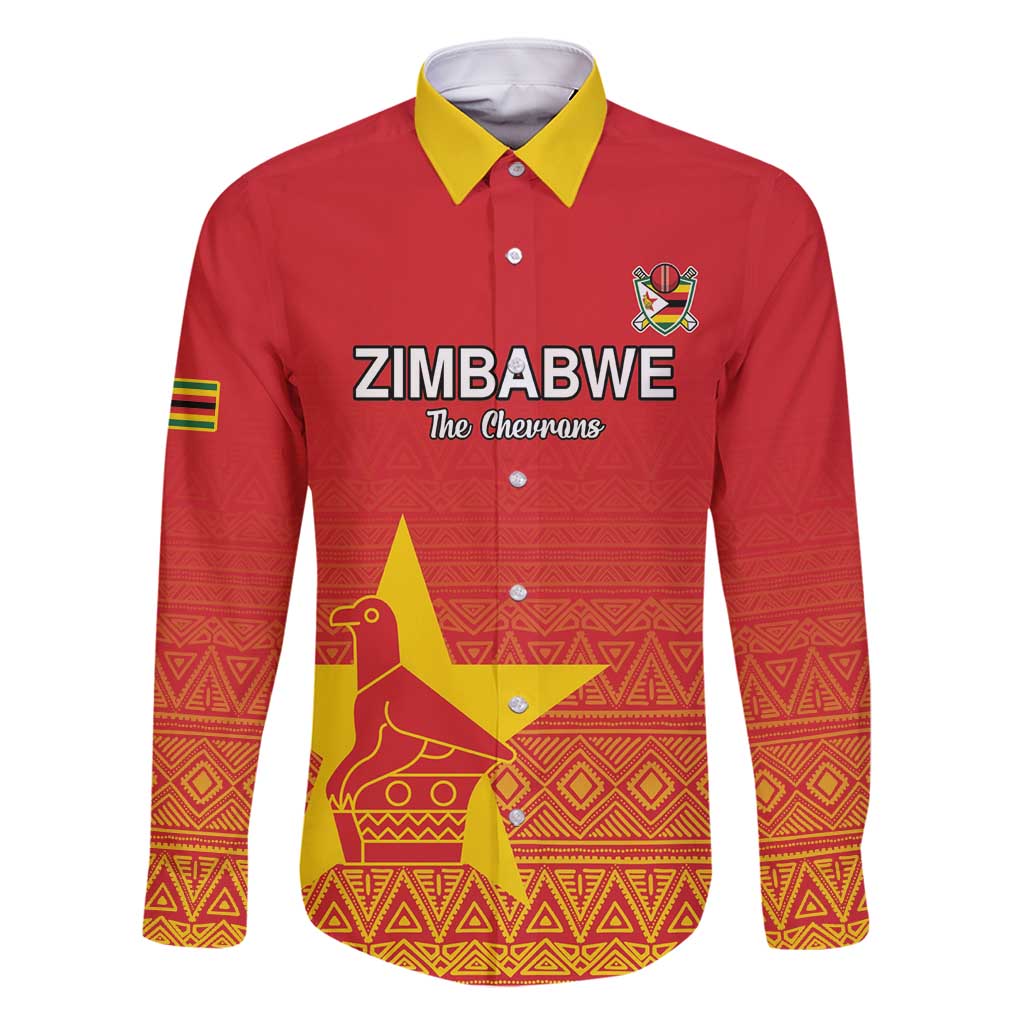 Custom Zimbabwe Cricket Family Matching Tank Maxi Dress and Hawaiian Shirt Go Chevrons