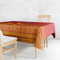Custom Zimbabwe Cricket Tablecloth Go Chevrons