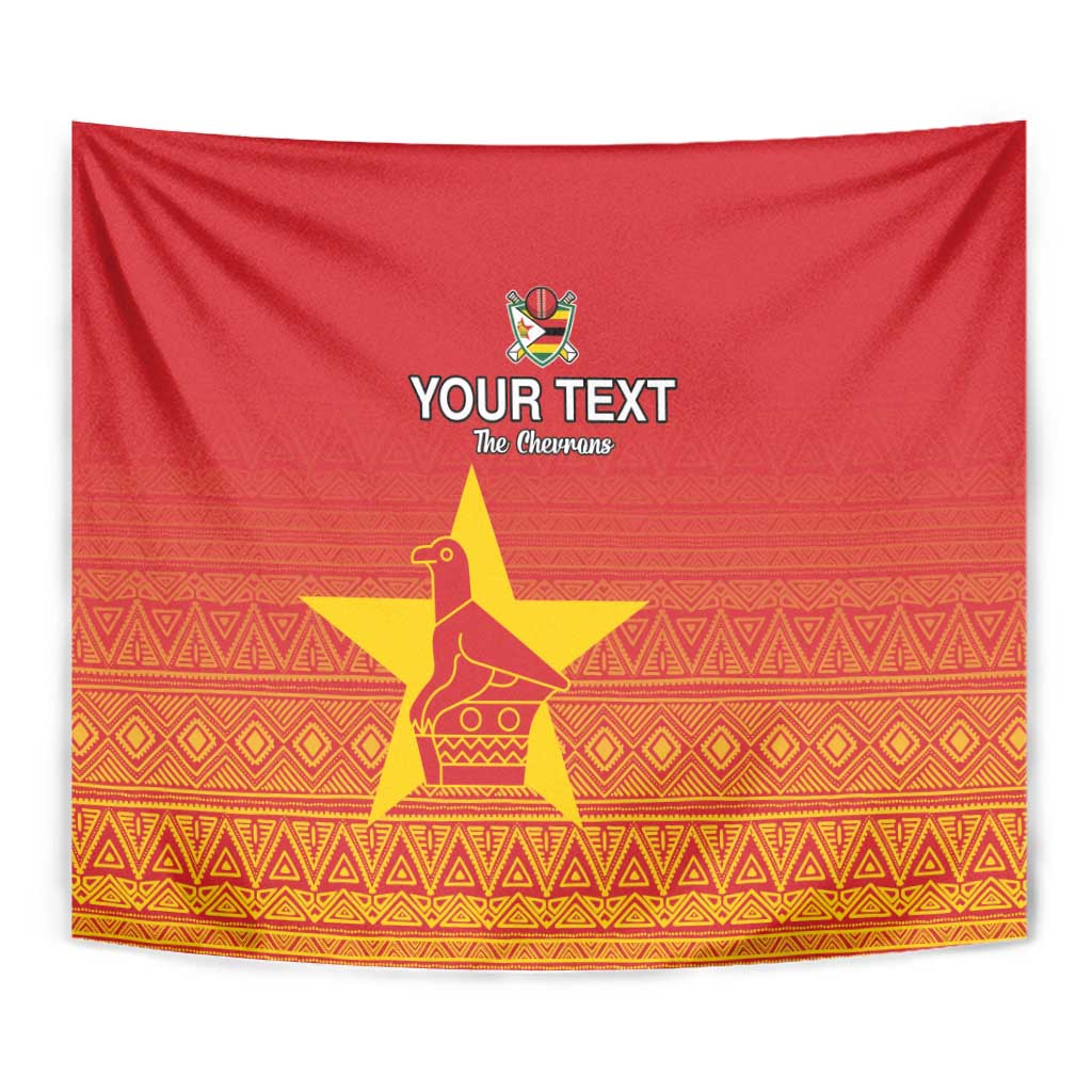 Custom Zimbabwe Cricket Tapestry Go Chevrons
