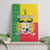 Personalised Benin Canvas Wall Art Coat Of Arms Flag Style