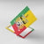 Personalised Benin Canvas Wall Art Coat Of Arms Flag Style