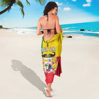 Personalised Benin Sarong Coat Of Arms Flag Style