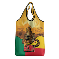Personalised Benin Leopard Grocery Bag Stay True - Stay Wild