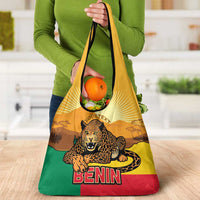 Personalised Benin Leopard Grocery Bag Stay True - Stay Wild