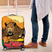 Personalised Benin Leopard Luggage Cover Stay True - Stay Wild
