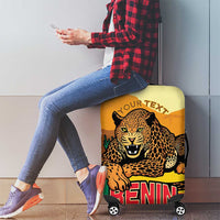 Personalised Benin Leopard Luggage Cover Stay True - Stay Wild