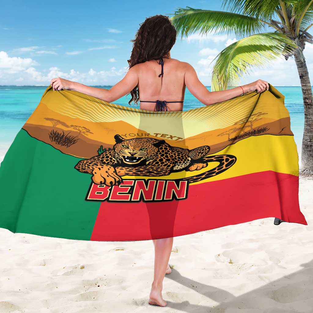 Personalised Benin Leopard Sarong Stay True - Stay Wild