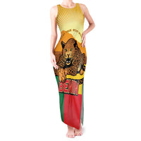 Personalised Benin Leopard Tank Maxi Dress Stay True - Stay Wild