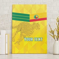 Custom Benin Football Canvas Wall Art Go Cheetahs