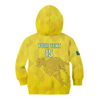 Custom Benin Football Kid Hoodie Go Cheetahs