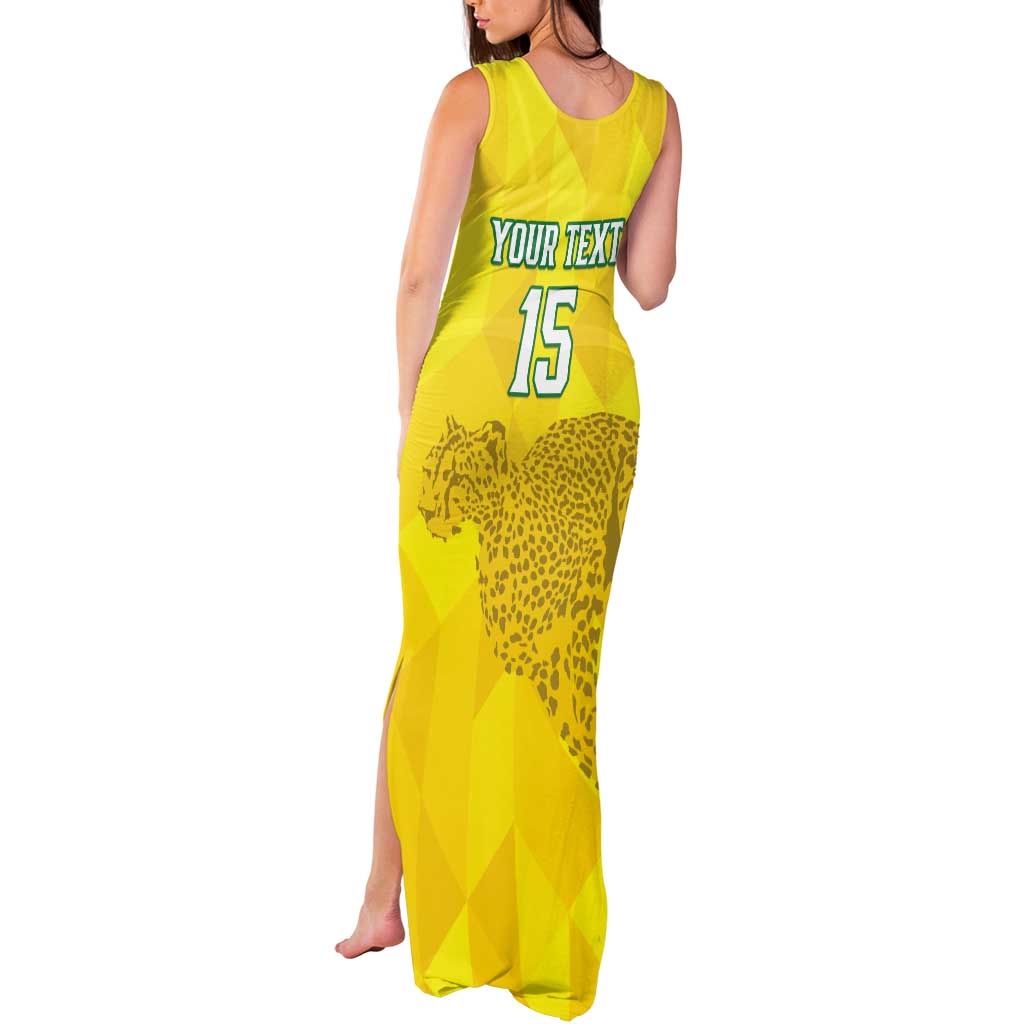 Custom Benin Football Tank Maxi Dress Go Cheetahs