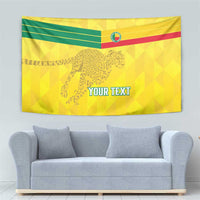 Custom Benin Football Tapestry Go Cheetahs