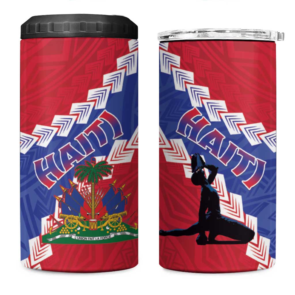 Haiti 4 in 1 Can Cooler Tumbler Neg Maron Polynesian