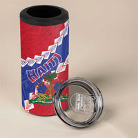 Haiti 4 in 1 Can Cooler Tumbler Neg Maron Polynesian