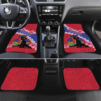 Haiti Car Mats Neg Maron Polynesian