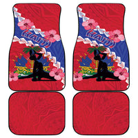 Haiti Car Mats Neg Maron Polynesian