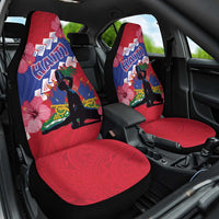 Haiti Car Seat Cover Neg Maron Polynesian