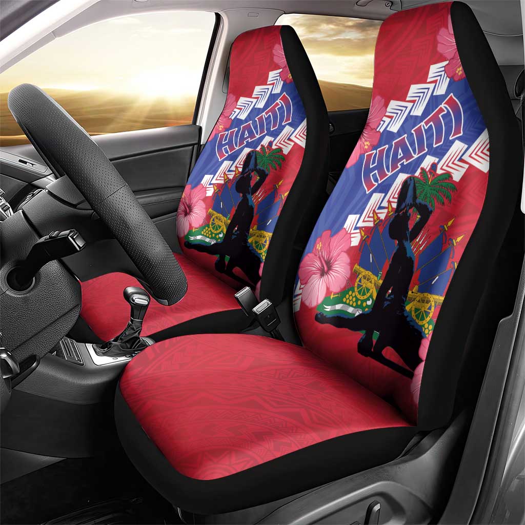 Haiti Car Seat Cover Neg Maron Polynesian