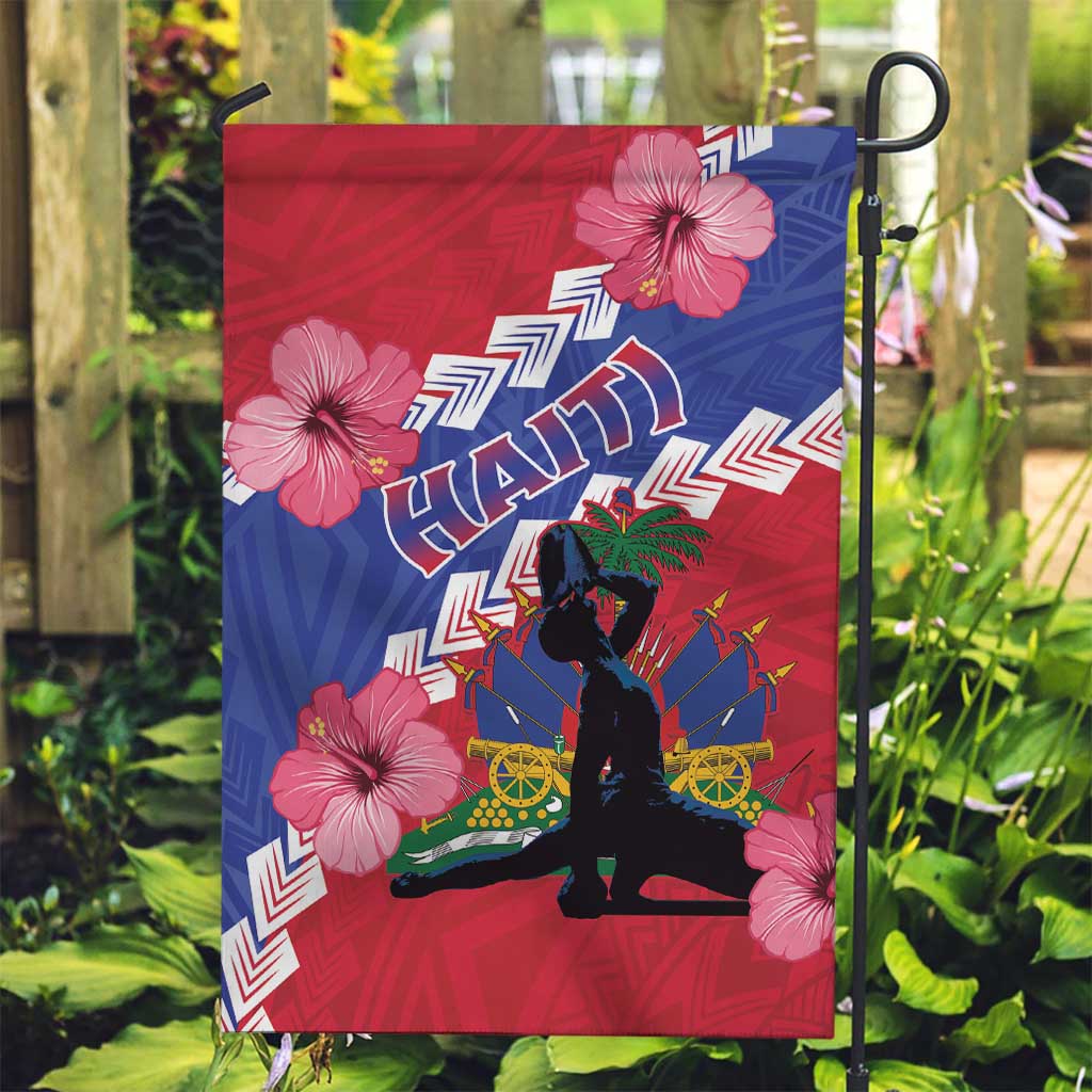 Haiti Garden Flag Neg Maron Polynesian