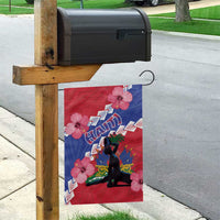 Haiti Garden Flag Neg Maron Polynesian