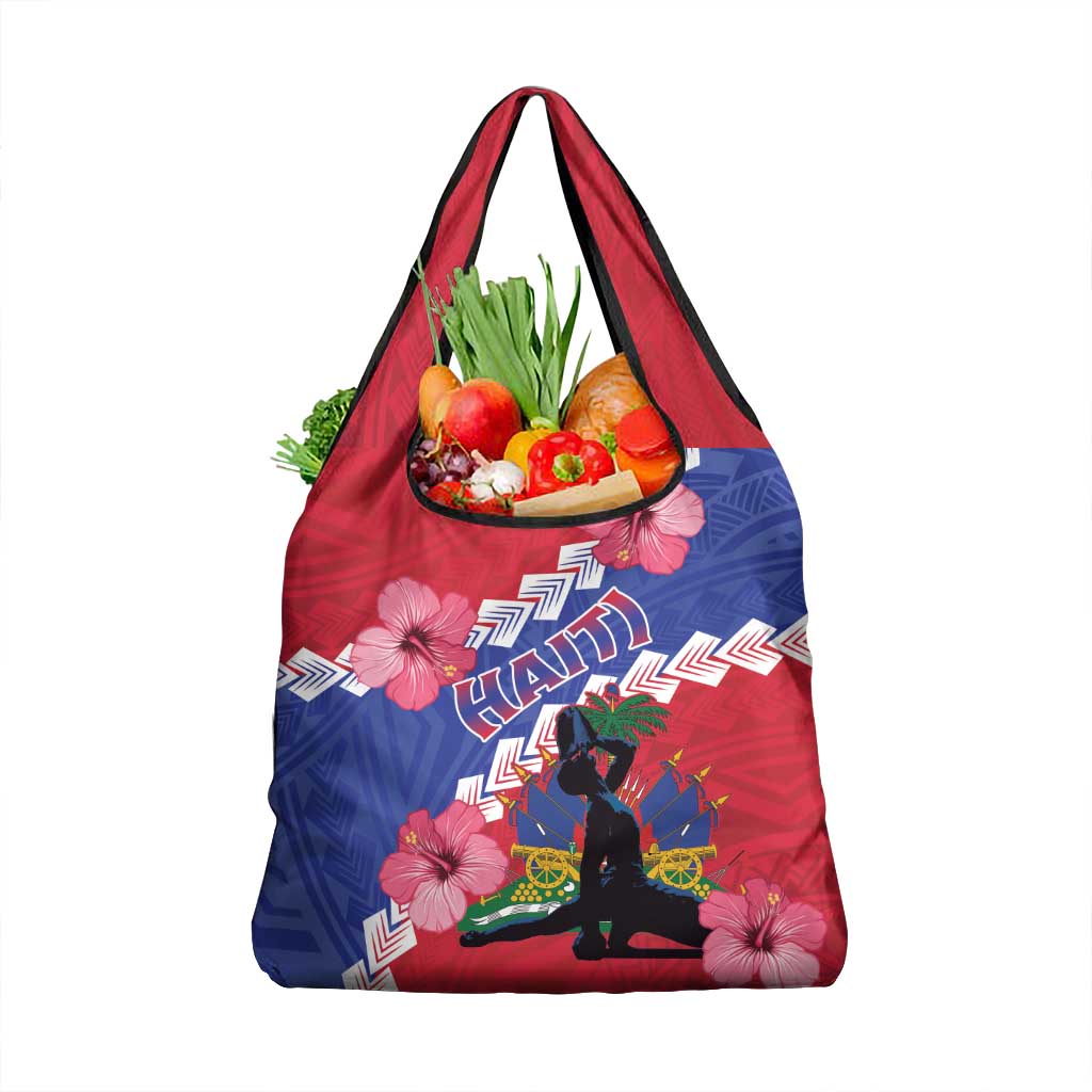 Haiti Grocery Bag Neg Maron Polynesian