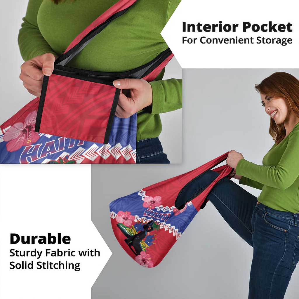 Haiti Grocery Bag Neg Maron Polynesian