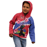 Haiti Kid Hoodie Neg Maron Polynesian
