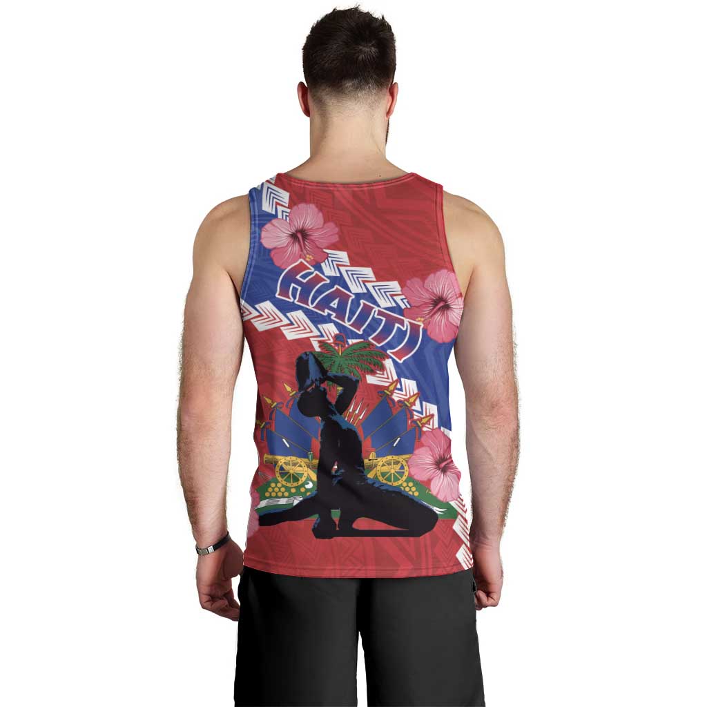 Haiti Men Tank Top Neg Maron Polynesian