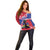 Haiti Off Shoulder Sweater Neg Maron Polynesian
