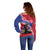 Haiti Off Shoulder Sweater Neg Maron Polynesian