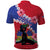 Haiti Polo Shirt Neg Maron Polynesian