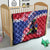 Haiti Quilt Neg Maron Polynesian