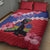 Haiti Quilt Bed Set Neg Maron Polynesian